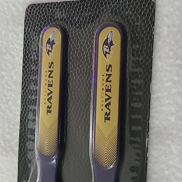 Ravens NFL Purple and Gold Utensil Set - Picture 2 of 4